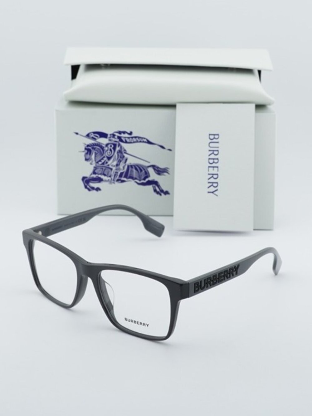 Burberry BE2393D 4185 Men Eyeglasses Grey 55mm Rectangle Frame